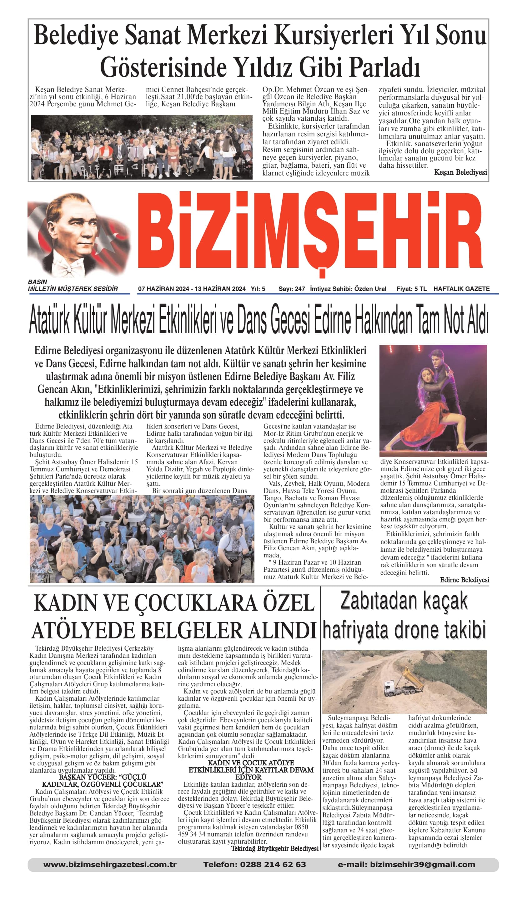 07 HAZİRAN 2024 - 13 HAZİRAN 2024